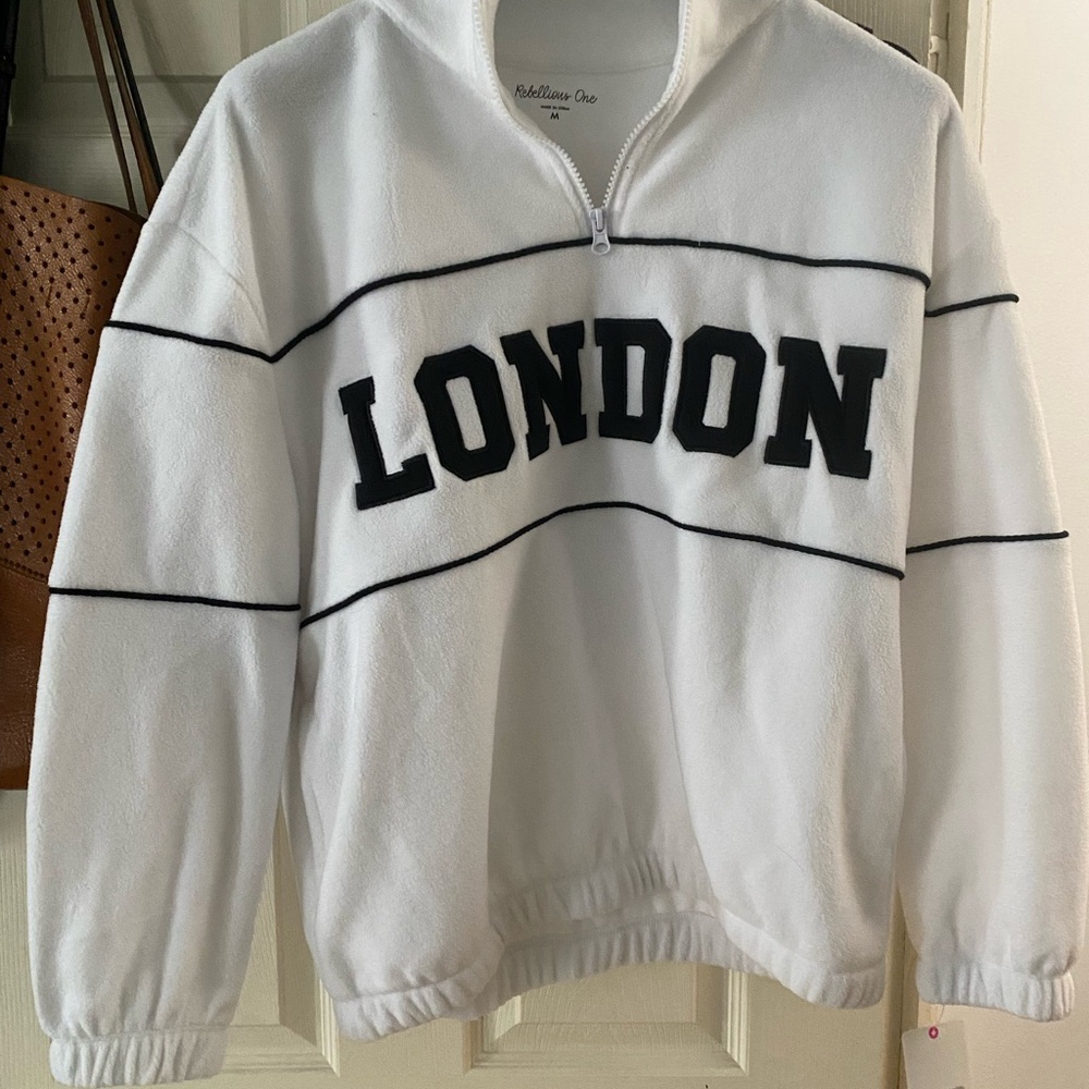Rebellious One Cream Pullover
